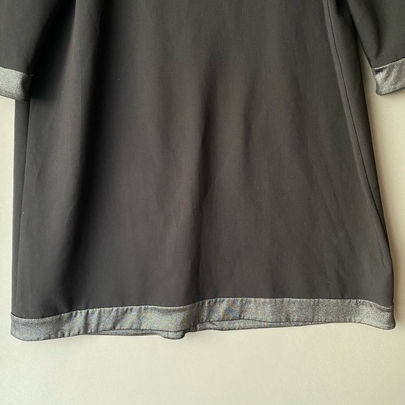JEUNE MERE sz XL zip metallic cloak - Picture 12 of 12